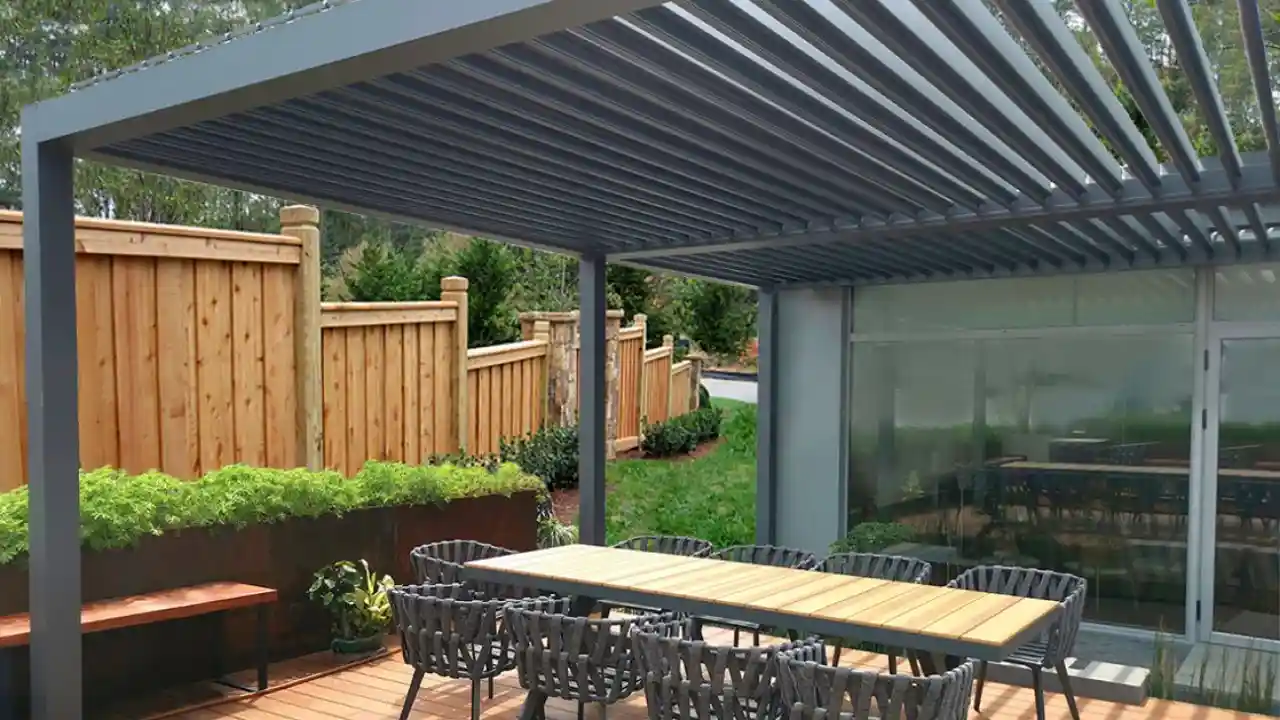 Waterproof Pergola Roof Ideas (No 7 Is Our Favorite!) 4 Pergola open