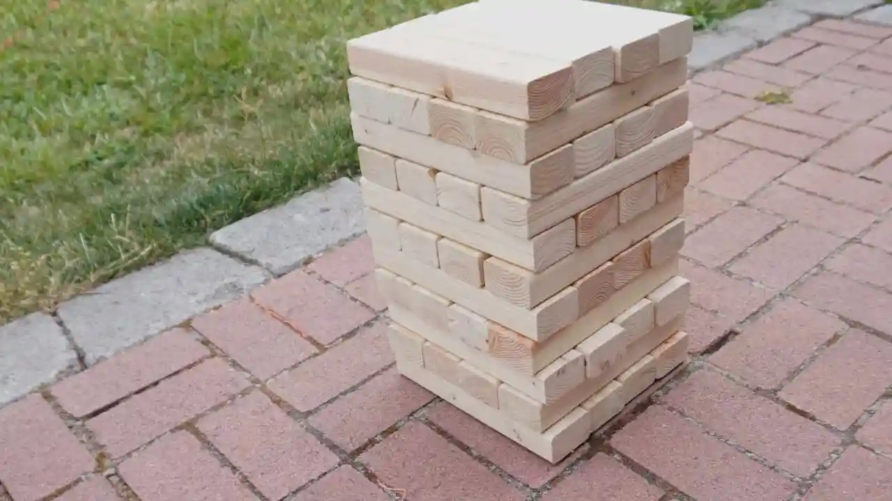 How Many Pieces Are There In Backyard Jenga? 1 Backyard Jenga 1