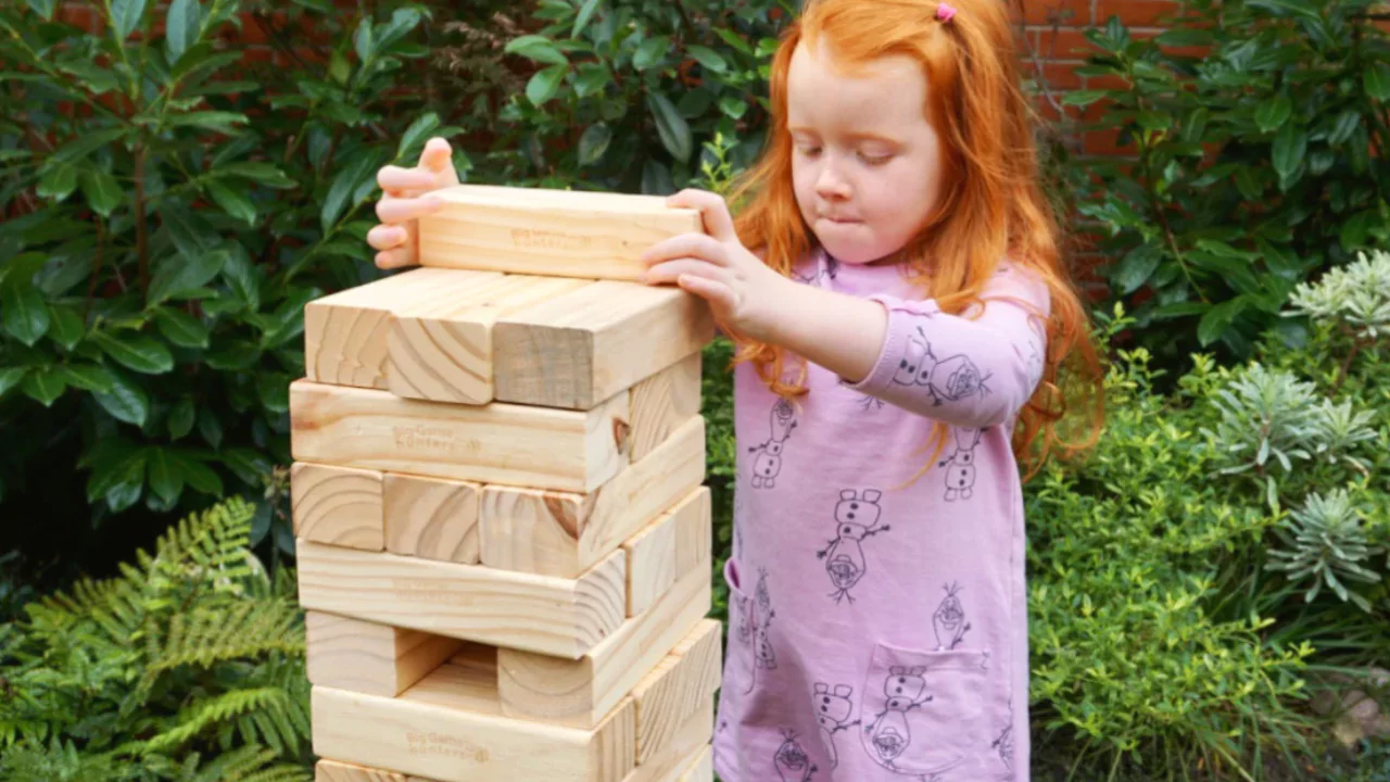 How Many Pieces Are There In Backyard Jenga? 4 Backyard Jenga for kids