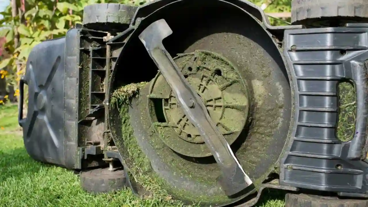 New mower blades are sharp enough