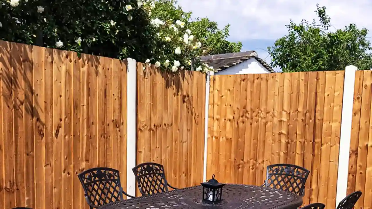 11 Perfect Colors for Your Garden Fence 1 Painting wooden fence