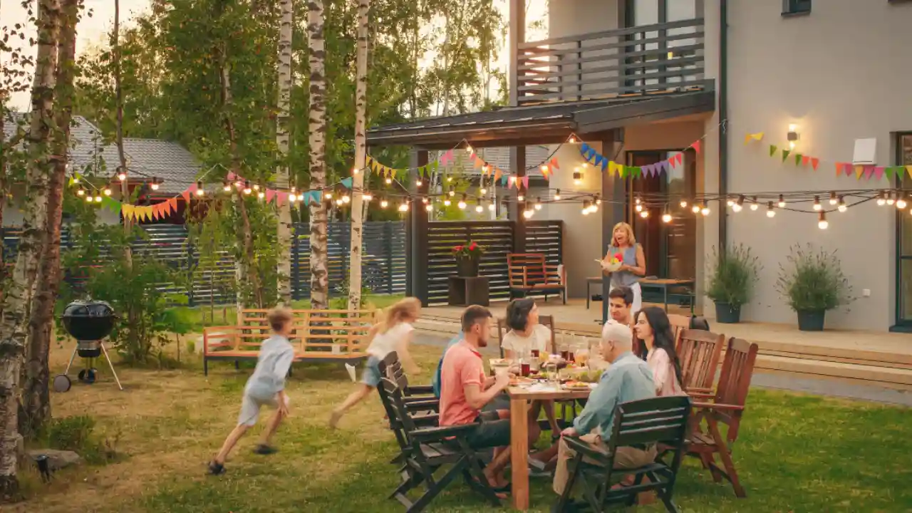 Renting backyard for parties law