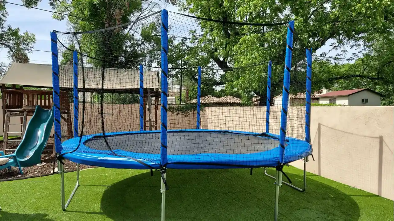 How To Install A Trampoline on A Slope