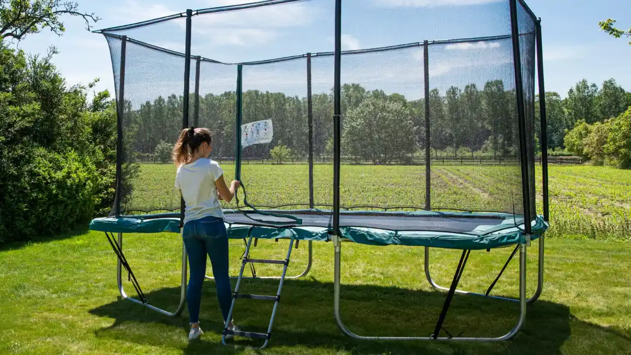 Choosing the right backyard trampoline size