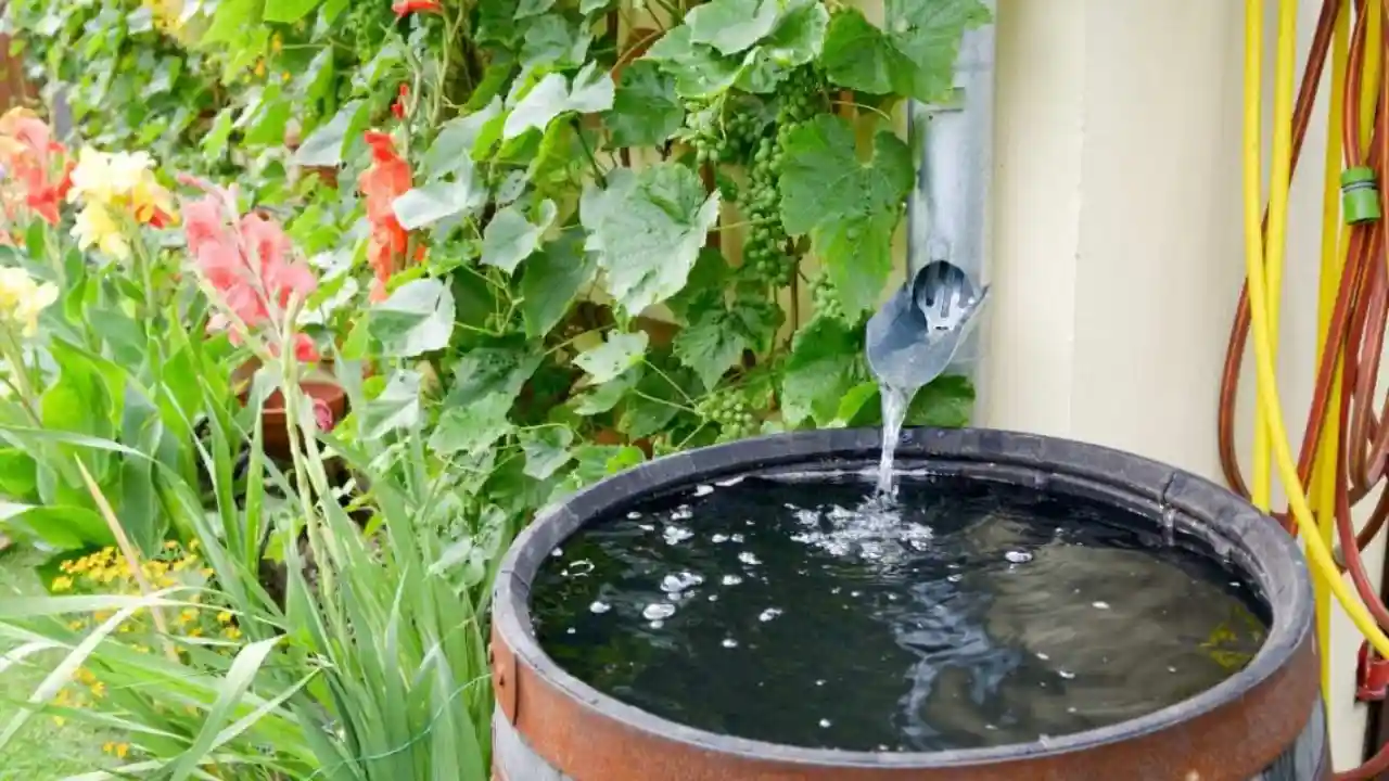 Collecting rainwater in the US