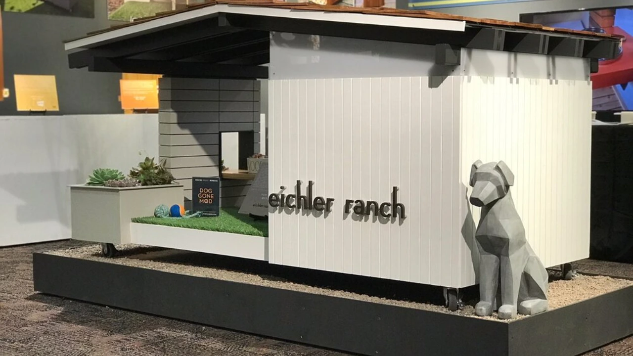 7 Amazing Backyard Dog Kennel Ideas 2 Mid Century Modern Dog Kennel Idea