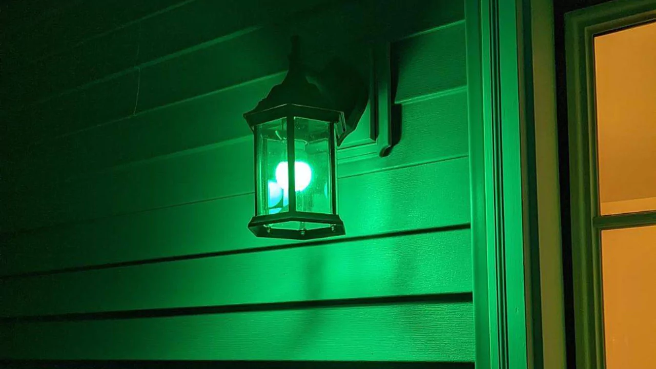 Porch light green meaning