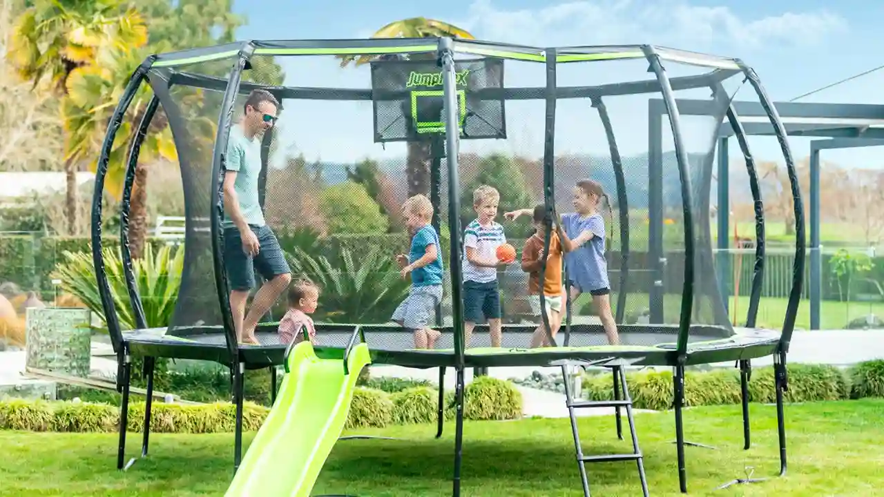 Safe trampoline
