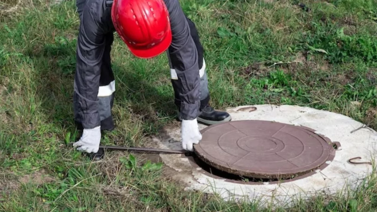 You could paint drain covers