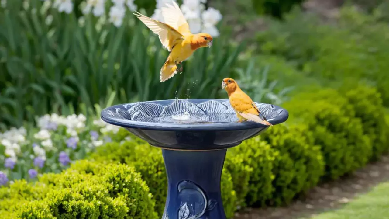 Cool bird fountain