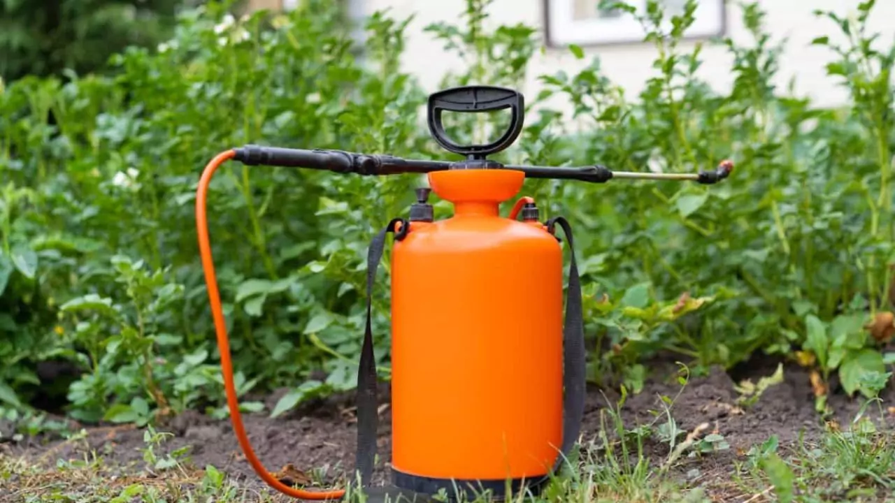 How do garden pump sprayers work