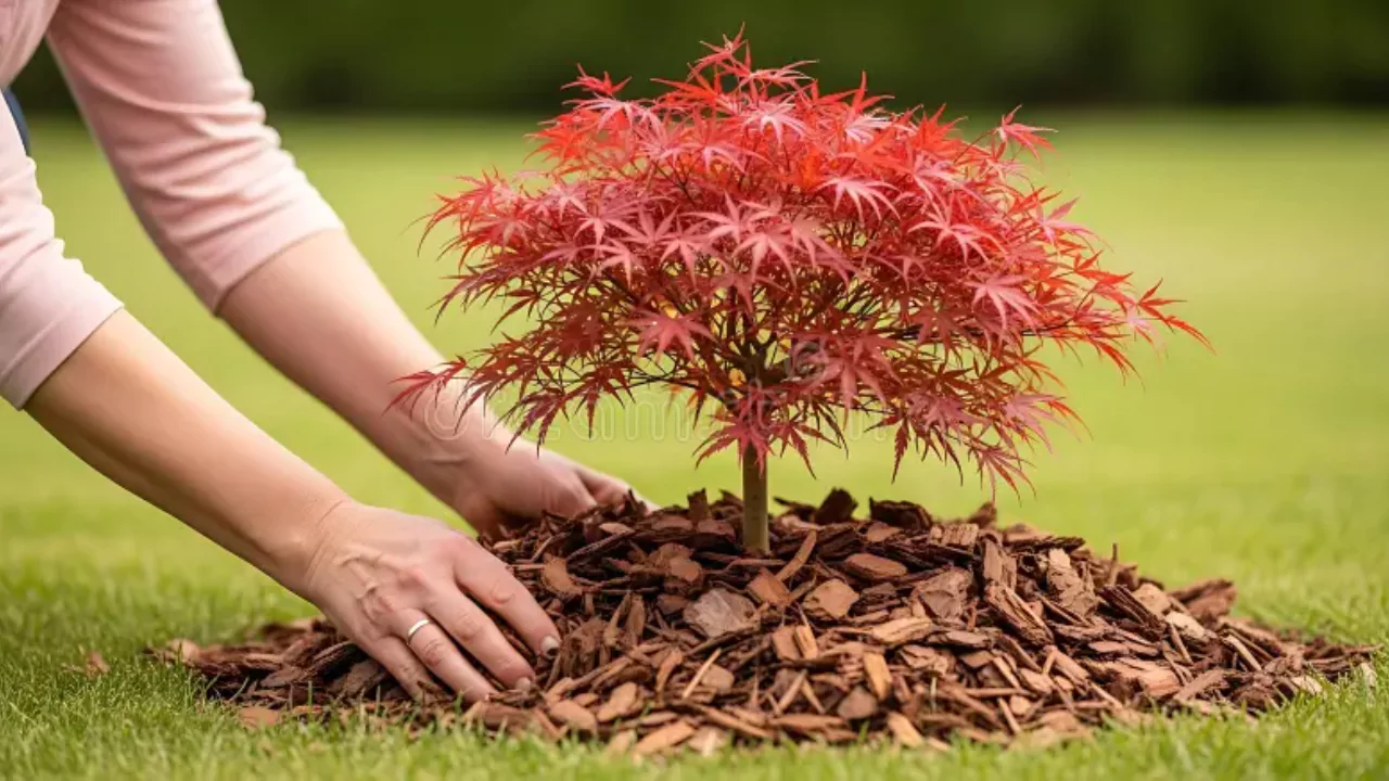 Planting Maple tree 1