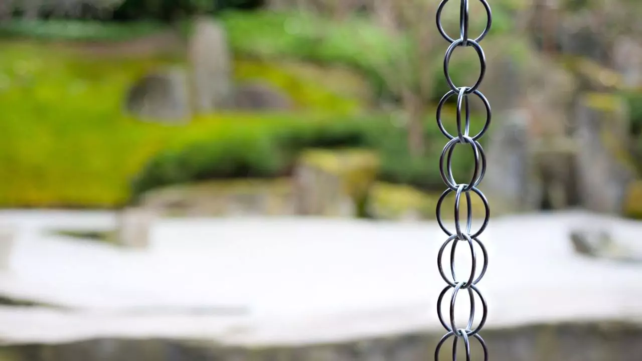 Rain chains benefits