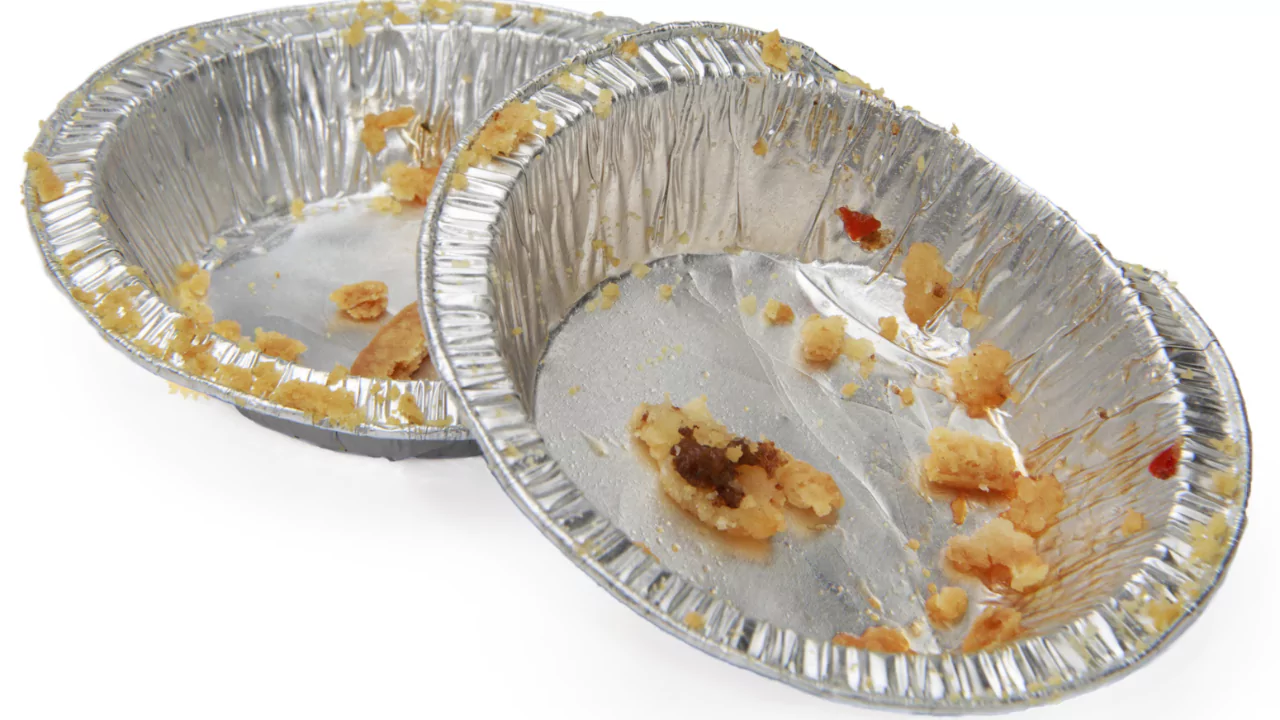 Reflective pie tins