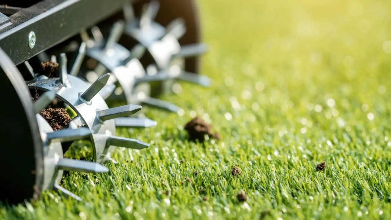 Can You Aerate your Lawn in a Winter Cold