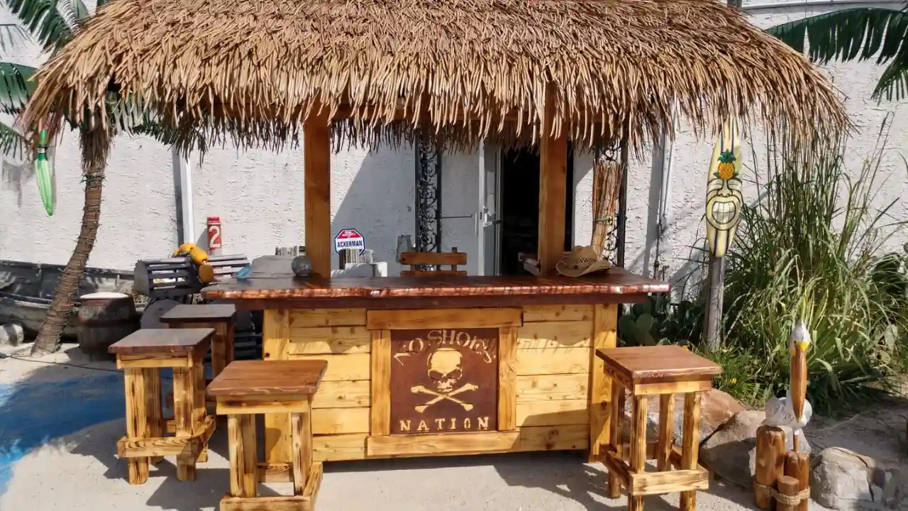 How to Create a Tiki Paradise in Your Backyard 1 Tiki bar backyard