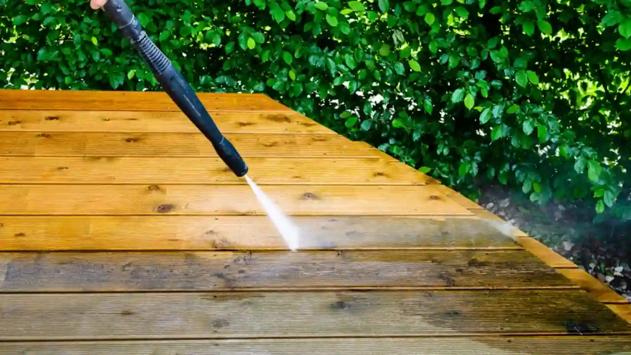 How to Clean Copper Gutters (Simple and Effective Methods) 6 Using a Power Washer