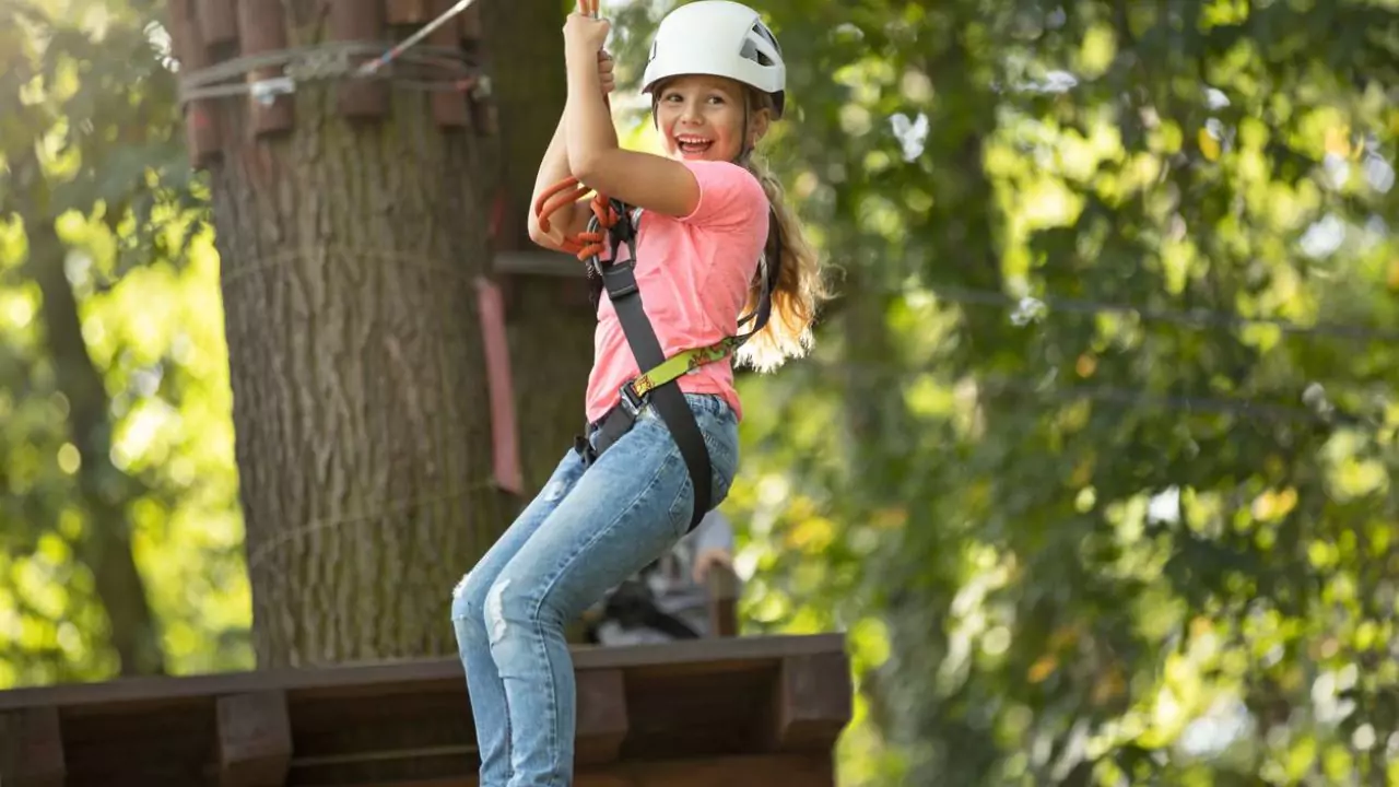 Zip lines kids gear
