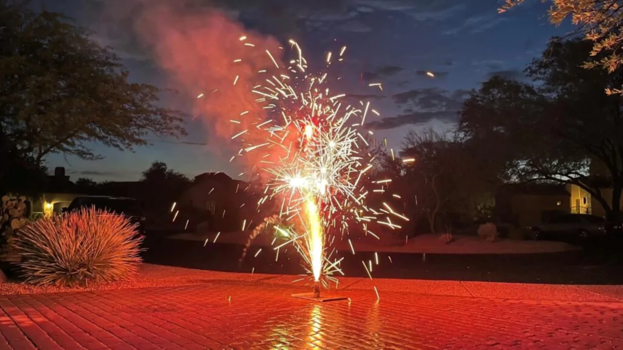 fountain fireworks type