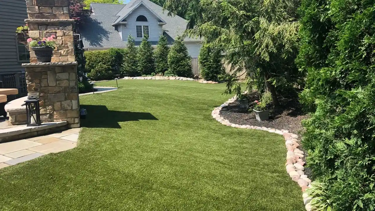 Artificial grass for backyard