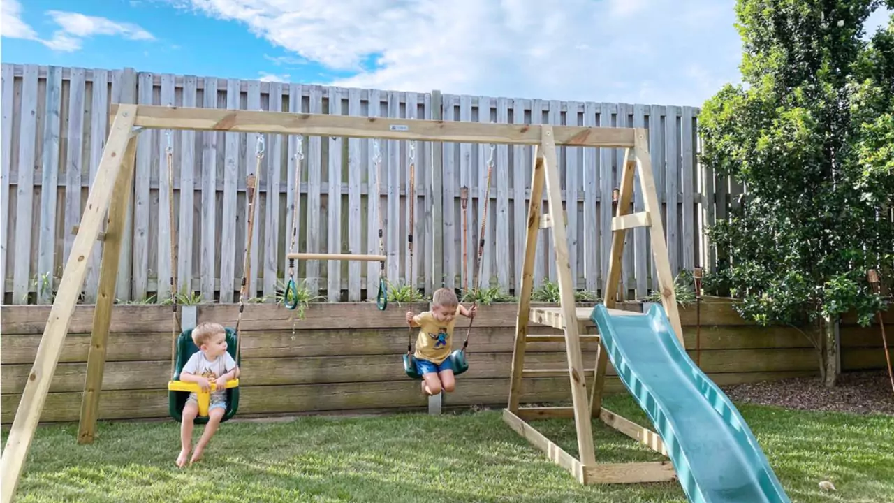 How to Restore a Wooden Swing Set