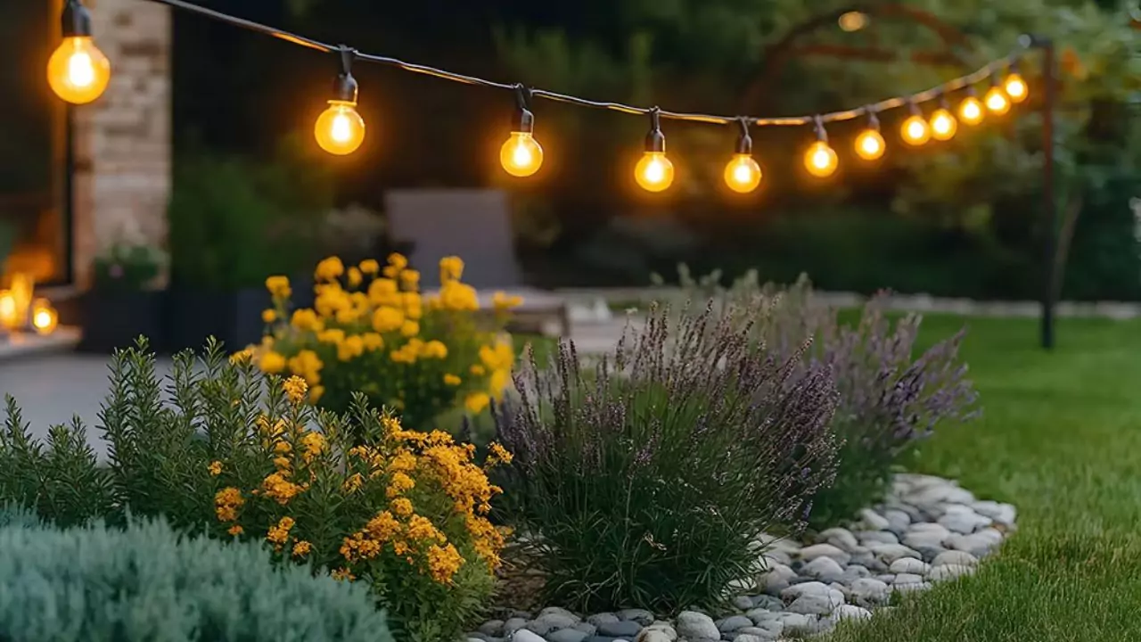 9 Unusual Festoon Lights for Your Garden 3 Elegant Festoon Outdoor Line Lights
