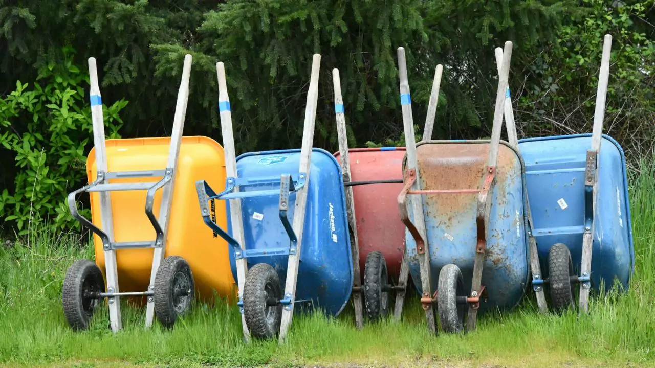 Oil for Wheelbarrows Stored Outside