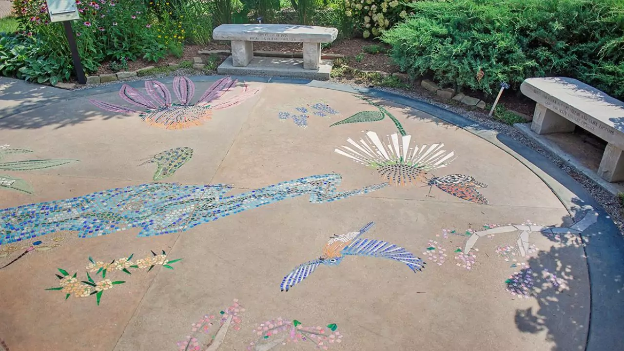 garden mosaic
