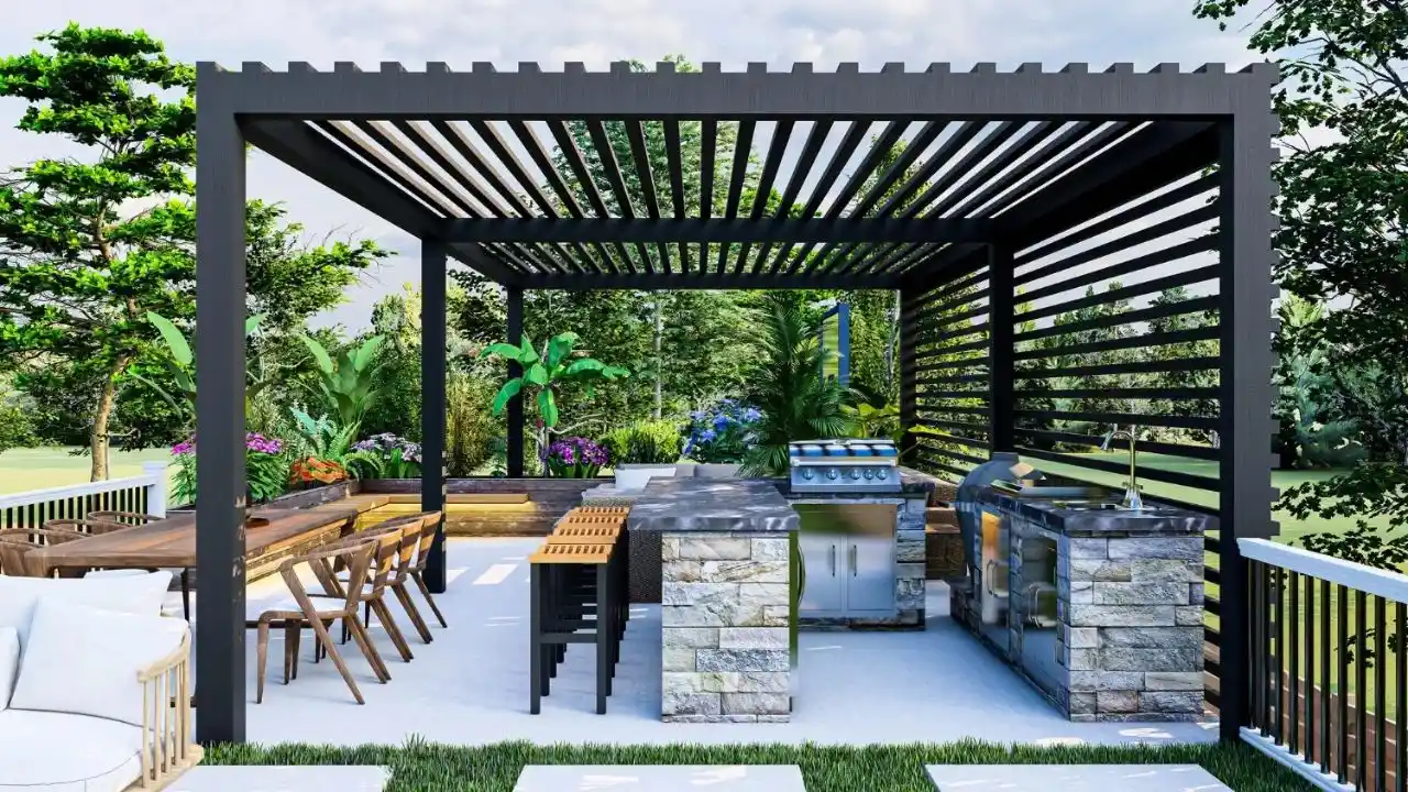 Vinyl vs Wood Pergola Compared – Which Material Is Better? 2 material for your backyard