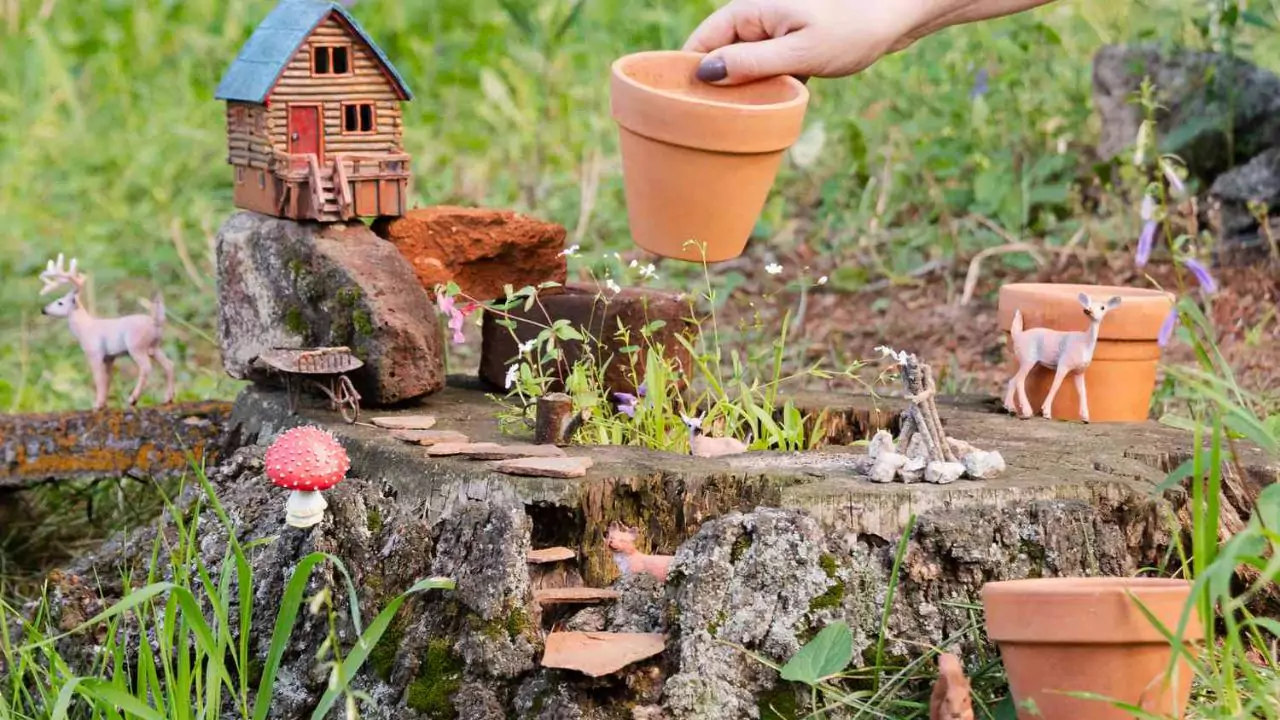 How to make an indoor fairy garden